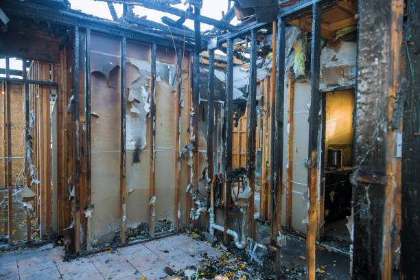 Professional Emergency Fire Cleanup technician working in Redmond, OR